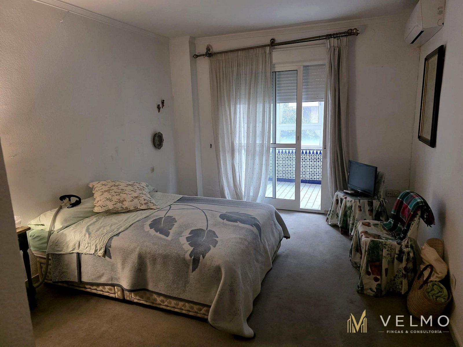 Dormitorio con salida a terraza